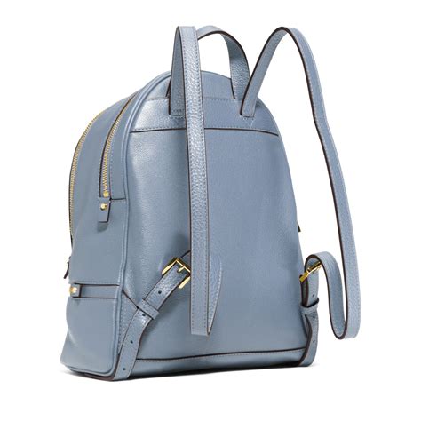 michael kors backpack blue and white|Michael Kors small blue handbags.